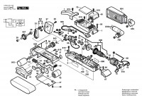 Bosch 0 603 270 103 Pbs 75 A Belt Sander 230 V / Eu Spare Parts